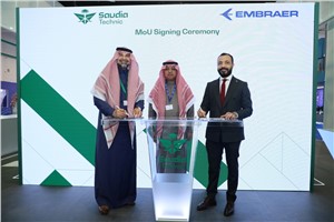 Saudia Technic and Embraer Services &amp; Support Sign MoU to Start Maintenance and Training Collaboration