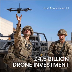 New UK Strategy to Deliver Drones to Armed Forces