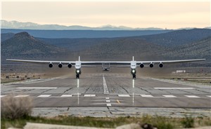 Stratolaunch Completes 2nd Captive Carry Flight with TA-1 Test Vehicle