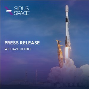 Sidus Space LizzieSat Mission Successfully Launches from Vandenberg Space Force Base