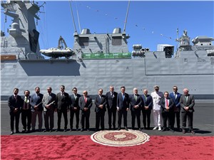 Navantia Commissions the 5th Corvette Built in Bahia De Cadiz to the RSNF in Jeddah