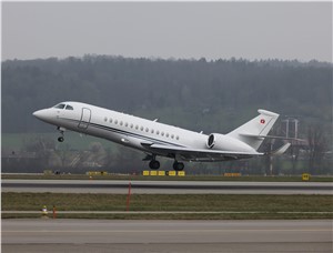 SD Equips 1st Delivered Dassault Falcon 6X With &quot;Nose-to-tail&quot; Connectivity.