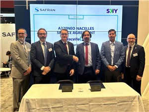 Safran Signs NacelleLife Service Agreement With Sky Airline for Their Airbus A320neo Nacelles