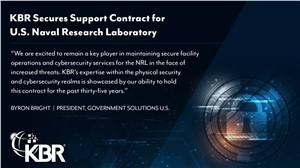 KBR Secures Support Contract for US Naval Research Laboratory