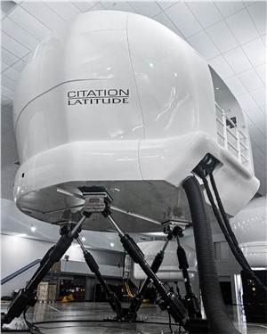 TRU Simulation Delivers Cessna Citation Latitude FFS to FlightSafety International