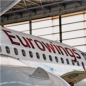 Exclusive Base Maintenance Support for Eurowings&#39; Airbus A320 Family Fleet