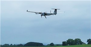 AV Successfully Flight Tests JUMP 20 VTOL UAS with a Heavy Fuel Engine