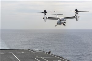 AW609 Tiltrotor Successfully Completes 1st Ship Trial Campaign