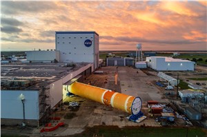 NASA Moon Rocket Stage for Artemis II Moved, Prepped for Shipment