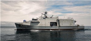 1st Sea Trials for the Oostende, the 1st Mine Countermeasures Vessel in the Belgian-Dutch rMCM Programme