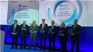 P&amp;W, Embraer and OGMA Announce 1st GTF Engine Induction