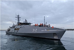 Austal Australia Delivers 7th Evolved Cape-Class Patrol Boat to RAN