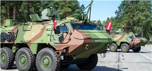First Locally Produced Patria 6x6 Armoured Personnel Carrier Handed Over to the Latvian NAF