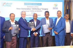 HAL Selects SAFHAL Helicopter Engines to Develop and Produce Aravalli Engines for Powering India&#39;s IMRH and DBMRH Platforms