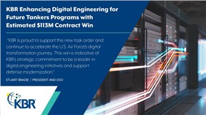 KBR Enhancing Digital Engineering for Future Tankers Programs with Estimated $113M Contract Win