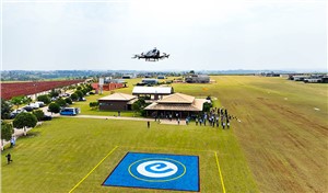 EH216-S Pilotless eVTOL Completes 1st Flight in Brazil