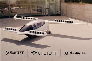 Lilium Debuts Jet in US at Houston Hobby Airport and Signs Infrastructure Partnership with Galaxy FBO