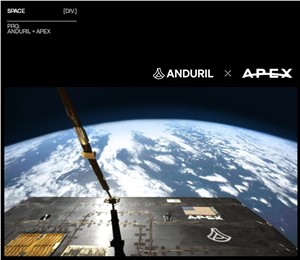 Apex and Anduril Announce Partnership to Advance Space Capabilities