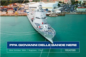 Fincantieri Delivers the 4th PPA &quot;Giovanni Delle Bande Nere&quot; in Muggiano