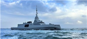 The first defence and intervention frigate (FDI) Amiral Ronarc&#39;h begins sea trials