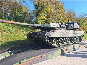 Historic Ceremony in Germany Marks the Launch of the 1st Leopard Tank Equipped with TROPHY APS