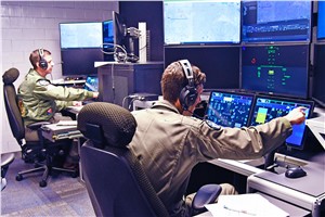 US Navy and LM Skunk Works Demo 1st Live Control of an UAV by UMCS and MDCX
