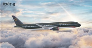 Royal Jordanian Announces Order for GEnx-1B Engines to Power Expanded Boeing 787-9 Fleet