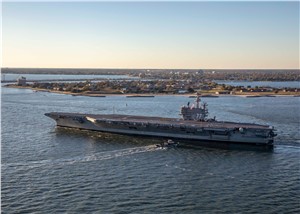 Norfolk Naval Shipyard Delivers USS George H.W. Bush to Fleet On-time, following 10-month Availability