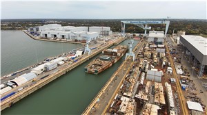 HII Moves Enterprise (CVN 80) for 1st Time, Enabling Construction of 2 Aircraft Carriers at Once
