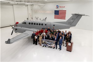 Peruvian AF Receives its 1st Aeromedical Evacuation-equipped Beechcraft King Air 360CHW