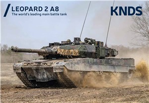 Lithuania procures LEOPARD 2 A8 main battle tanks from KNDS