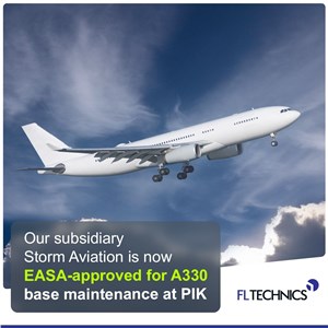 Storm Aviation Receives EASA Approval for A330 Base Maintenance at Glasgow-Prestwick