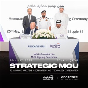 Milaha and Fincantieri Sign Strategic MoU to Advance Maritime Cooperation and Technology Integration