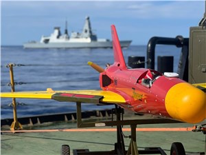 Delivering Counter Drone Training to the Royal Navy As Part of International Exercise Med Strike