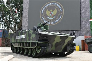 KAPLAN/HARIMAU APC, is Revealed at Indo Defence 2025