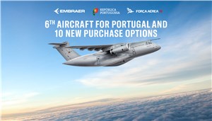 Portugal announces decision to acquire sixth KC-390 Millennium aircraft and inclusion of ten new purchase options