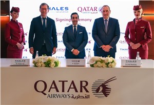 Thales and Qatar Airways Sign Agreement Regarding the Latest IFE Technologies and Dedicated Local Service Hub