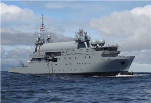 Saab Launches 1st Polish SIGINT Ship
