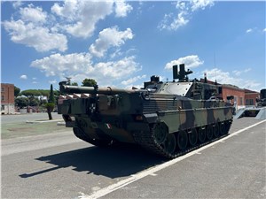 Italian Army Receives the 1st Upgraded Ariete C2 Series Tank