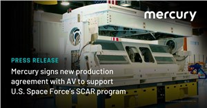 Mercury Signs New Hardware Production Agreement with AV to Support USSF&#39;s SCAR Program