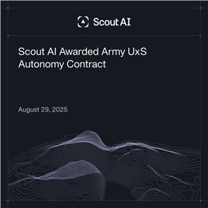 Scout AI Awarded Army UxS Autonomy Contract