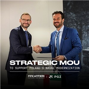 Fincantieri and PGZ Sign Strategic Mou to Support Poland&#39;s Naval Modernization
