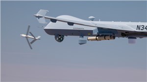 AV Switchblade 600 Loitering Munition System Achieves Pivotal Milestone with First-Ever Air Launch from MQ-9A