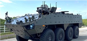 The first Patria AMV XP 8x8 vehicle to Japan Self-Ground Defense Forces