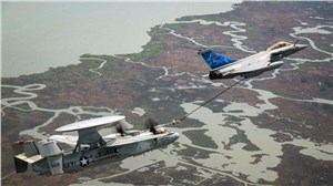 US, French In-flight Refueling Extends Advanced Hawkeye&#39;s Reach