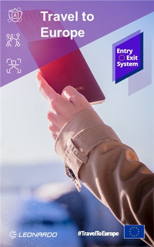 Leonardo Contributes to the Security of the New European Entry/Exit System