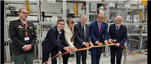 Inauguration of a New 155 mm Artillery-shell Production Unit at KNDS Belgium