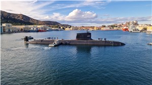 2nd S-80 Class Submarine Hits the Water and Prepares for Testing Phase