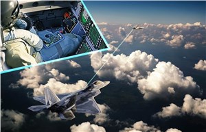 LM Uses 5th Gen Fighter to Command Drone in Flight