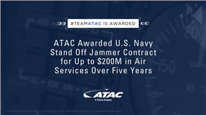 ATAC Awarded US Navy Stand Off Jammer Contract for Up to $200M in Air Services Over 5 Years